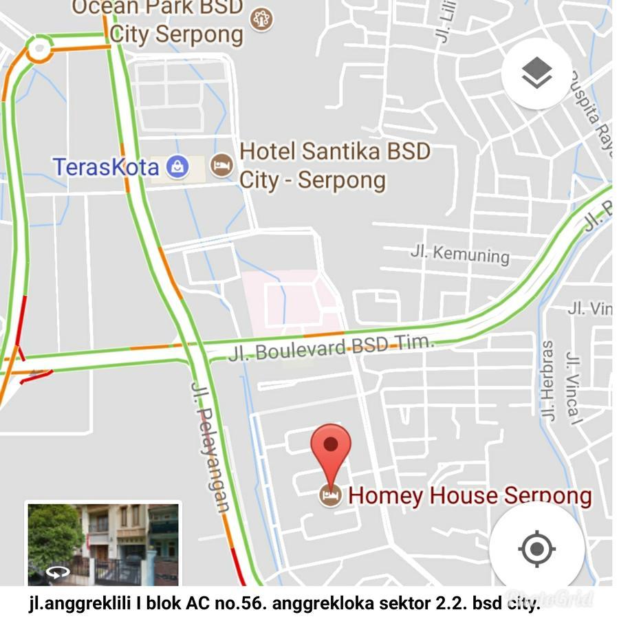 Homey House Serpong Bagian luar foto